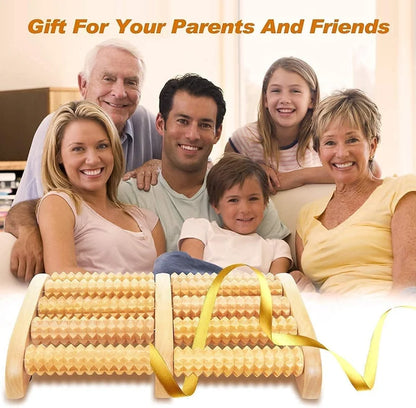 Wooden Foot Massager Roller